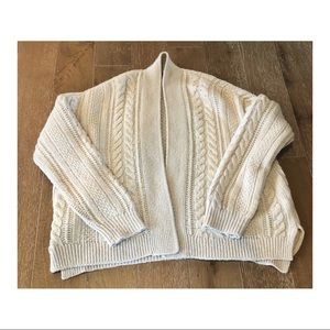 Gap Creme Knit Cardigan